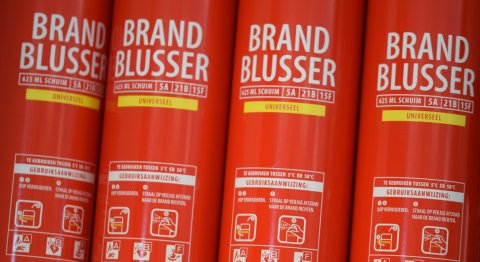 brandblussers